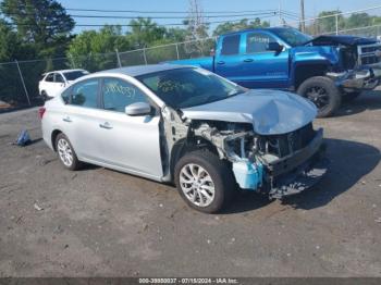  Salvage Nissan Sentra