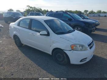  Salvage Chevrolet Aveo