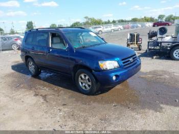  Salvage Toyota Highlander