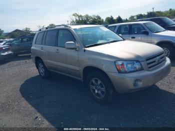  Salvage Toyota Highlander