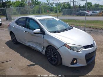  Salvage Toyota Corolla