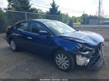  Salvage Nissan Sentra