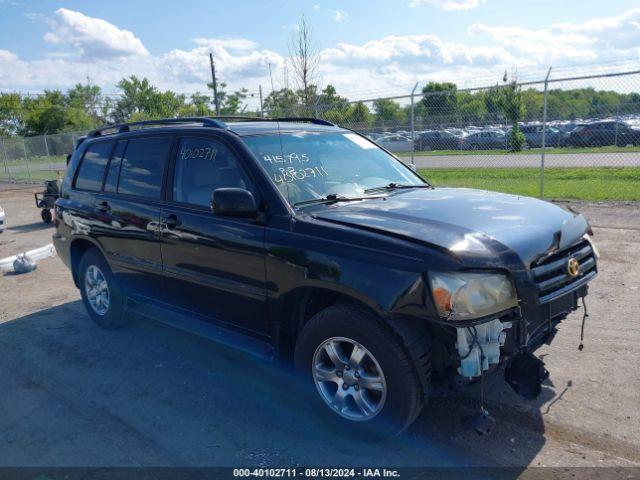  Salvage Toyota Highlander