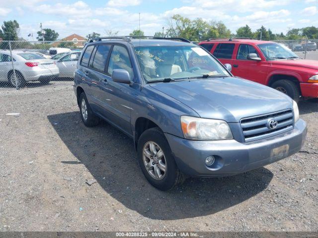  Salvage Toyota Highlander