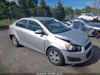  Salvage Chevrolet Sonic