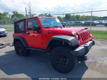  Salvage Jeep Wrangler