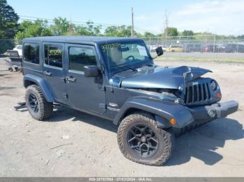  Salvage Jeep Wrangler