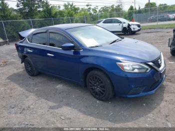  Salvage Nissan Sentra