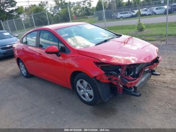  Salvage Chevrolet Cruze