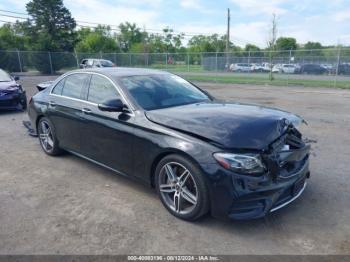  Salvage Mercedes-Benz E-Class