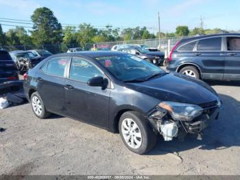  Salvage Toyota Corolla