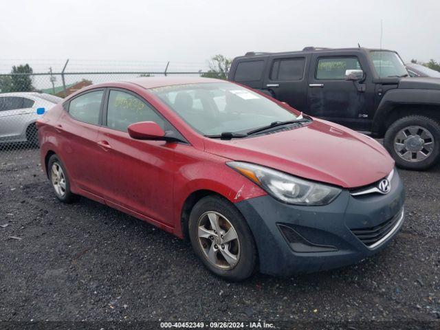  Salvage Hyundai ELANTRA