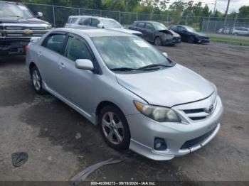  Salvage Toyota Corolla