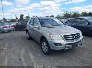  Salvage Mercedes-Benz M-Class