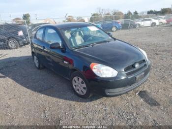  Salvage Hyundai ACCENT