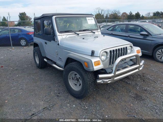  Salvage Jeep Wrangler