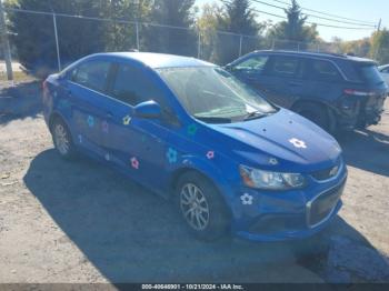  Salvage Chevrolet Sonic