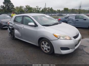  Salvage Toyota Matrix