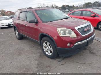  Salvage GMC Acadia