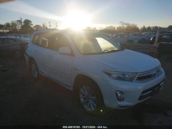  Salvage Toyota Highlander