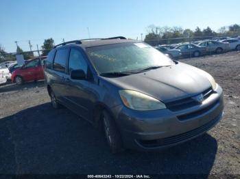  Salvage Toyota Sienna