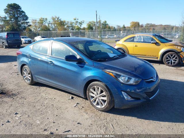  Salvage Hyundai ELANTRA