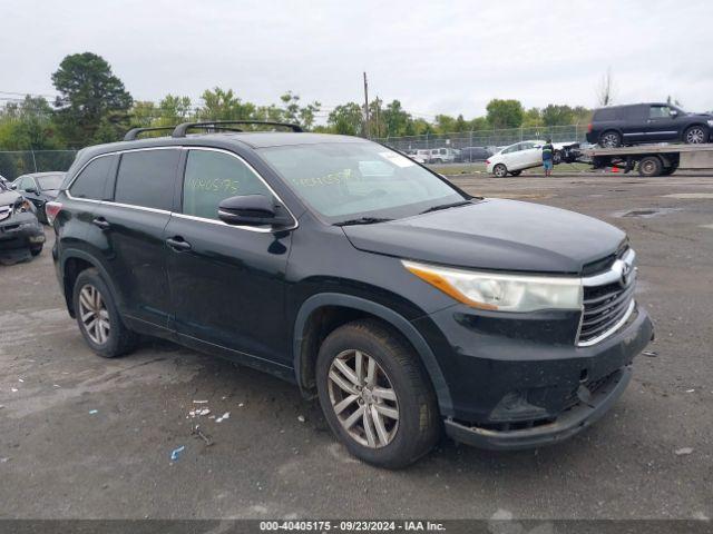  Salvage Toyota Highlander