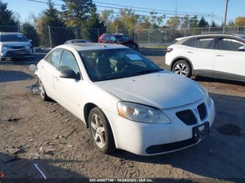  Salvage Pontiac G6