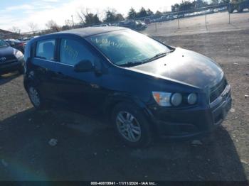  Salvage Chevrolet Sonic