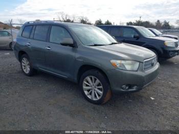  Salvage Toyota Highlander