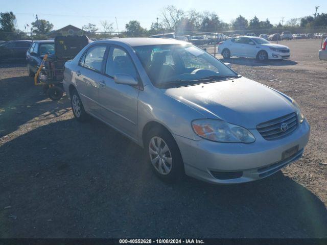  Salvage Toyota Corolla