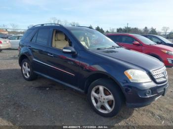  Salvage Mercedes-Benz M-Class