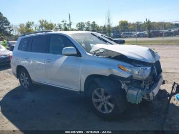  Salvage Toyota Highlander