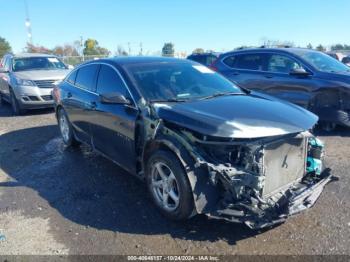  Salvage Chevrolet Malibu