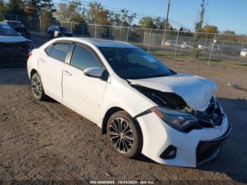  Salvage Toyota Corolla