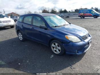  Salvage Toyota Matrix