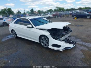  Salvage Mercedes-Benz E-Class