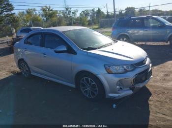  Salvage Chevrolet Sonic