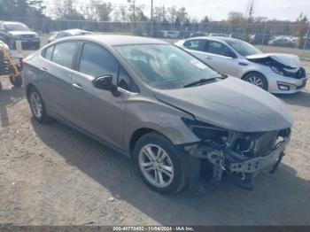  Salvage Chevrolet Cruze