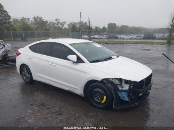  Salvage Hyundai ELANTRA