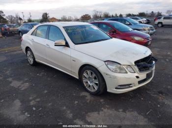  Salvage Mercedes-Benz E-Class