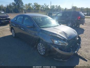  Salvage Nissan Sentra