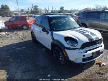  Salvage MINI Cooper S Countryman