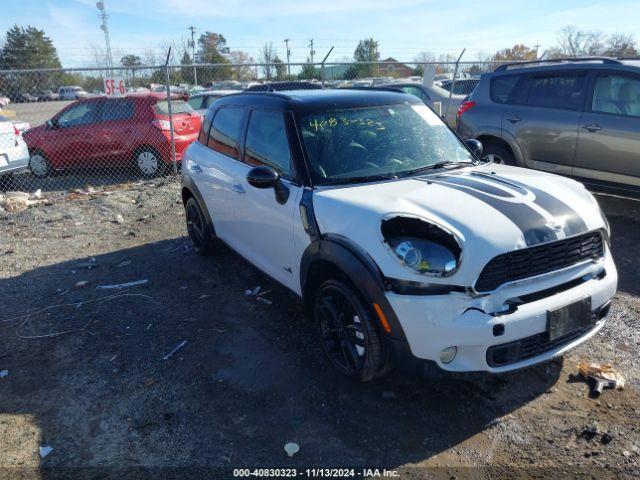  Salvage MINI Cooper S Countryman