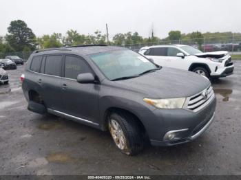  Salvage Toyota Highlander