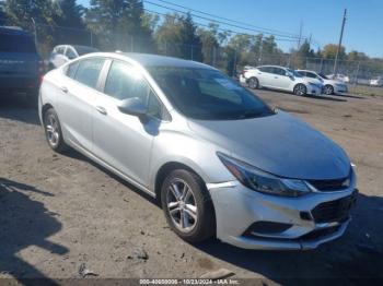  Salvage Chevrolet Cruze