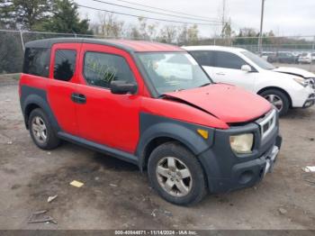  Salvage Honda Element