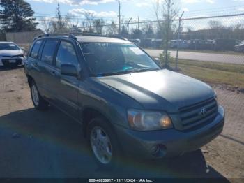  Salvage Toyota Highlander