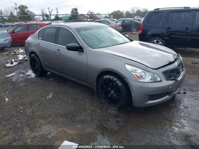  Salvage INFINITI G37x