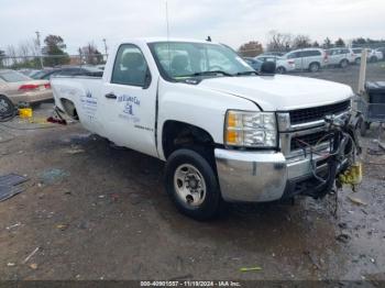  Salvage Chevrolet Silverado 2500